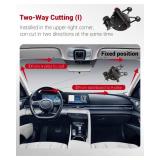 Krysolad Upgrade Auto Windshield Glass Removal Tool Kit, Without Cutting line, Dual-Cutting, Auto Glass Cut Out Tool with Locking Function, with Threader and Windshield Cutter for Cars and Trucks