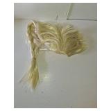 WELLKAGE Long Braided Blonde Hair Cosplay Halloween Costume Wig -17 inches