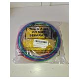 10 Pcs Bachelorette Party Game Banana Ring Toss Game Kit, Include 2 Pieces Banana with 8 Pieces Plastic Toss Rings for Swimming Pool Decorations