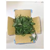 Season 2 Season Fake Hanging Plants Artificial Small Potted Plants Mandala Leaves Faux Vines Indoor Greenery Plant for Living Room Shelf Decor (1 PCS)