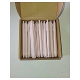 Fulmoon 50 Pcs Ballpoint Pens Bulk Retractable Comfortable Writing Pens Cute Christmas Back to School Supplies in Medium Point 1.0 mm for Teacher Student Baby Shower (Pale Pink)