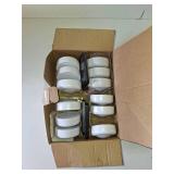 Yiliaw 12 Pack LED Puck Lights Remote Control 16 Color Changeable Under Cabinet Lights, Battery Operated Lights Night Light with Dimmer & Timmer for Closet Bedroom Kitchen, White