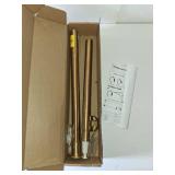 Closet Rods For Hanging Clothes, 17-40 Inch Adjustable Closet Rod, Stainless Steel Heavy Duty Closet Hanging Rod-Gold