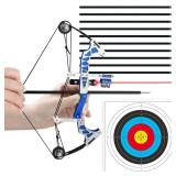 Archery Bow Set Laser Compound Bow Stainless Steel Training Bow Outdoor Sports Hunting Cool Stuff Professional Competition