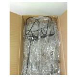 Cididu Set of 4 Drink Holder Stakes, Outdoor Beverage Holder Stakes, Metal Beer Cup Holder, Drink Stand for Beach Picnics Yard Lawn, Great for Bottles Cups Glasses and Cans