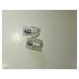 AMI PARTS E17 LED Light Bulb 3W 6000K Daylight White, 8206232A 40 Watt Appliance Bulb Incandescent Equivalent,for Microwave Light Bulbs Under Hood Refrigerators Oven (2 Packs Cool White) Non-dimmable