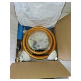 AerWo Balloon Arch Kit 9.35FT & 6FT, Free Bending Half Balloon Arch Stand with Base, Floor Gold Balloon Arch Frame Backdrop for Wedding Birthday Party Baby Shower Yard Lawn Home Christmas Decorations