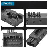 Front Right Passenger Side Power Seat Switch Replacement for Ford Edge Escape Explorer Fusion Expedition F150, Lincoln & Mercury, Power Seat Adjustment Control Switch, 9L3Z14A701FA, DE9Z14A701BA