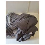 Smart Queen Large Weighted Blanket Queen Size (15 lbs, 60"x 80") Heavy Blanket for Adults and Couple, Soft Breathable Cotton for Couch Napping & Bed