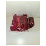 AerWo Burgundy Christmas Tree Topper Bow with 30 Small Velvet Bows for Christmas Tree, 27.5 x 78.7 Inch Large Red Christmas Bows with Long Streamers for Home Tree Wreath Car Outdoor Christmas Decor