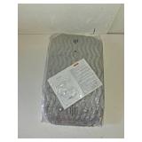 Ergonomic Lumbar Support Board, Lower Back Stretcher Adjustable Air Compression Mat Spinal Decompression Device, Back Stretcher for Lower Back Pain Relief,Ideal for Adults at Home or Work(grey)