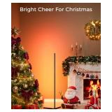 KFM Corner Floor Lamp, 65" Smart RGB LED Corner Lamp with App & Remote Control, 16M Colors,300+ Modes, Music Sync & Timer, Modern Mood Light for Living Room, Gaming Room & Bedroom (1)