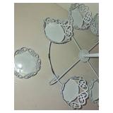 SeaISee Carousel Cupcake Stand, Cupcake Ferris Wheel Stand 12-Cups Dessert Table Display Set, Cake Stand for Party, Wedding & Afternoon Tea Events with Easy Assembly