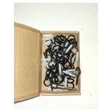 LushPatio Hooks for Hanging String Lights, Plant Hangers Outdoor with Safety Buckle Design, Ceiling Wall Hooks for Outside Backyard Porch Patio Gazobo Balcony - 35 Pack, Black