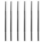 Yomktsvn Golf Club Extender - 0.60in Stainless Steel Golf Club Extenders for DIY Lengthening, Reusable Twice Per Piece, Pack of 6