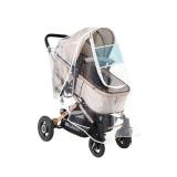Stroller Rain Cover, Universal Stroller Accessory, Waterproof, Windproof, Protect from Sun Dust Snow, Baby Stroller Weather Shield for Travel