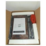 Furologee TV Stand with 4 Drawers, 43 Inch Entertainment Center with Open Shelves, Media Console Table for 50" TV, Television Stand for Bedroom, Living Room/Rustic Brown