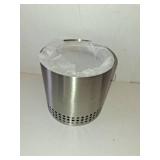 Solo Stove Mesa XL, 7 Inch Tabletop Fire Pit with Stand - Smokeless, Stainless Steel Fire Pit for Camping, Outdoor & Patio- Wood Burning or Pellet Fueled Portable Bonfire, 2.3lbs, Stainless Steel 