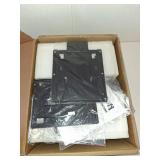 Biometric Slider Gun Safe for Handgun,Hidden Fingerprint Gun Safe Box for Home Nightstand Desk Bedside,Wall Mounted Lock Quickly Access Sliding Door Pistol safes,PIN Code Key