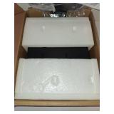 Biometric Slider Gun Safe for Handgun,Hidden Fingerprint Gun Safe Box for Home Nightstand Desk Bedside,Wall Mounted Lock Quickly Access Sliding Door Pistol safes,PIN Code Key