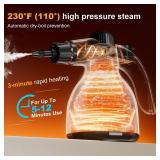 Handheld Steam Cleaner: Multi-Surface Steamer with 10 PCS Accessories Pressurized Natural Steam Cleaner for Home Cleaning Dirt, Grease, Grout, Tile, Floor, Couch and Car