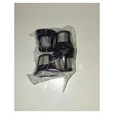 Reusable K Cups for Keurig K Elite, K Classic, K Compact, K Latte, K Duo and All 2.0 & 1.0 Coffee Makers, 4 Pack K Cup Coffee Filters - Black