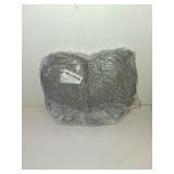 Vinban Stuffed Donut Pillow Seat Cushion | for Tailbone and Coccyx Pain, Hemorrhoids, Bed Sores, Pregnancy, Prostate, Surgery Recovery, Sitting Pressure Relief, for Home, Office and Car (Grey)