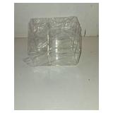 Yesesion Clear Pen Holder, Pen Organizer for Desk, Pencil Cup for Home Office, School Supplies, Art Stationery, Desktop Storage and Accessorizes for Card, Marker, Remote Control