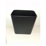 Cesun Small Bathroom Trash Can 2.1 Gallon Wastebasket, Modern Metal Garbage Can Office Waste Basket, Matte Black Stainless Steel Trash Bin for Bedroom, Home Office, Toilet, rv, Near Desk, Under Sink