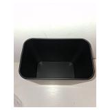 Cesun Small Bathroom Trash Can 2.1 Gallon Wastebasket, Modern Metal Garbage Can Office Waste Basket, Matte Black Stainless Steel Trash Bin for Bedroom, Home Office, Toilet, rv, Near Desk, Under Sink