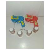 EagleStone Bubble Gun Toys for 3+ Year Old Kids Boys Girls, 2 Pack Automatic Bubble Machine with Bubble Solution, Summer Outdoor Kids Toys for Ages 3-4,4-6,5-7, Birthday Gifts for 3 4 5 6 7 8 Year Old