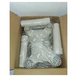 LifeSmart BD001 4 Post Fast Airflow, Timer, and 250W Convection Heater, Quick and Efficient Dryer for Work, Snow Boots, Canvas Shoes, Socks, and Gloves with Overheat Protection, Small, White