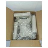 LifeSmart BD001 4 Post Fast Airflow, Timer, and 250W Convection Heater, Quick and Efficient Dryer for Work, Snow Boots, Canvas Shoes, Socks, and Gloves with Overheat Protection, Small, White