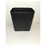 Cesun Small Bathroom Trash Can 2.1 Gallon Wastebasket, Modern Metal Garbage Can Office Waste Basket, Matte Black Stainless Steel Trash Bin for Bedroom, Home Office, Toilet, rv, Near Desk, Under Sink