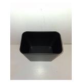 Cesun Small Bathroom Trash Can 2.1 Gallon Wastebasket, Modern Metal Garbage Can Office Waste Basket, Matte Black Stainless Steel Trash Bin for Bedroom, Home Office, Toilet, rv, Near Desk, Under Sink