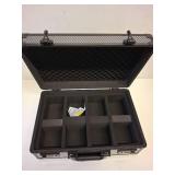 boldblox Large Graded Card Storage Box 4-Row with Combo Lock - Sports Trading Cards Case for 150+ Slabs, 540+Toploaders or 1500+ Loose Cards