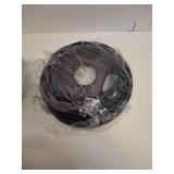 Electric Stove Drip Pans, Replacement Chrome Drip Pans for Electric Stove Compatible with Most Plug-in Electric Ranges include Black 2 * 6in and 2 * 8in (Set of 4 Burner Drip Pan)