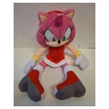 Franco Super Soft Plush Anime Cuddle Pillow Buddy, 1 Count (Pack of 1), Sonic The Hedgehog Amy Rose