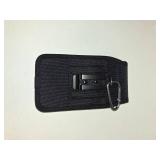 ACCKUO Phone Holster for Belt with Metal Clip and Magnetic Closure Compatible with iPhone 16/15/14/13/12 Pro Max, Galaxy S25/S24/S23/S22 Plus & FE for Everyday Protection, L-Black