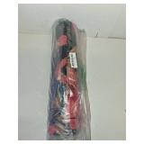 Flamingo Welcome Indoor Door Mat, Pink Flower Outdoor Entrance Doormat for Entryway Kitchen Bathroom 17 X 29 Inch