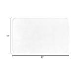 Jfniub Pink Bathroom Rugs Cute Flamingo Modern Art Boho Bath Mat Soft Flannel Bath Rugs for Bathroom (16x24)