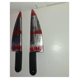 Halloween Themed Prop Kitchen Knives Set