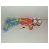 EagleStone Bubble Gun Toys for 3+ Year Old Kids Boys Girls, 2 Pack Automatic Bubble Machine with Bubble Solution, Summer Outdoor Kids Toys for Ages 3-4,4-6,5-7, Birthday Gifts for 3 4 5 6 7 8 Year Old