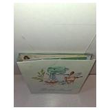 Lanpn Recipe Binder 8.5x11 3 Ring Kit, Waterproof Recipe Book Blank Organizer Recipe Binder to Write in Your Own Recipes with 60 Plastic Sleeves,116 Recipes, Dividers,Labels & Stickers, Green
