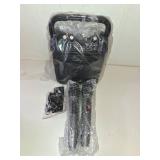 Karaoke Machine, Portable Bluetooth Speaker with 2 Wireless Microphones for Adults & Kids with Lights, Karaoke Microphone with PA System Supports USB/TF/FM/AUX for Home Party Home System Packages