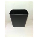 Cesun Small Bathroom Trash Can 2.1 Gallon Wastebasket, Modern Metal Garbage Can Office Waste Basket, Matte Black Stainless Steel Trash Bin for Bedroom, Home Office, Toilet, rv, Near Desk, Under Sink