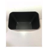 Cesun Small Bathroom Trash Can 2.1 Gallon Wastebasket, Modern Metal Garbage Can Office Waste Basket, Matte Black Stainless Steel Trash Bin for Bedroom, Home Office, Toilet, rv, Near Desk, Under Sink