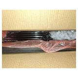 JIUYOTREE 7-Tier Shoe Storage Organizer with Dustproof Cover - Closet Cabinet Shelf Holds up to 28 Pairs - for Doorway, Corridor, Balcony, Living Room - Black