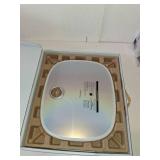 Etekcity Smart Rechargeable Scale for Body Weight, BMI, Fat, Muscle Mass, FSA&HSA Eligible, Digital Bathroom Scale with 13 Metrics, Secret Mode, Bluetooth Connect to Free Apps, Rainbow White