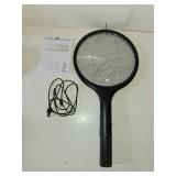 YISSVIC Electric Fly Swatter 4000V Bug Zapper Racket Dual Modes Mosquito Killer with Purple Mosquito Light Rechargeable for Indoor Home Office Backyard Patio Camping (Black-1 Pack)
